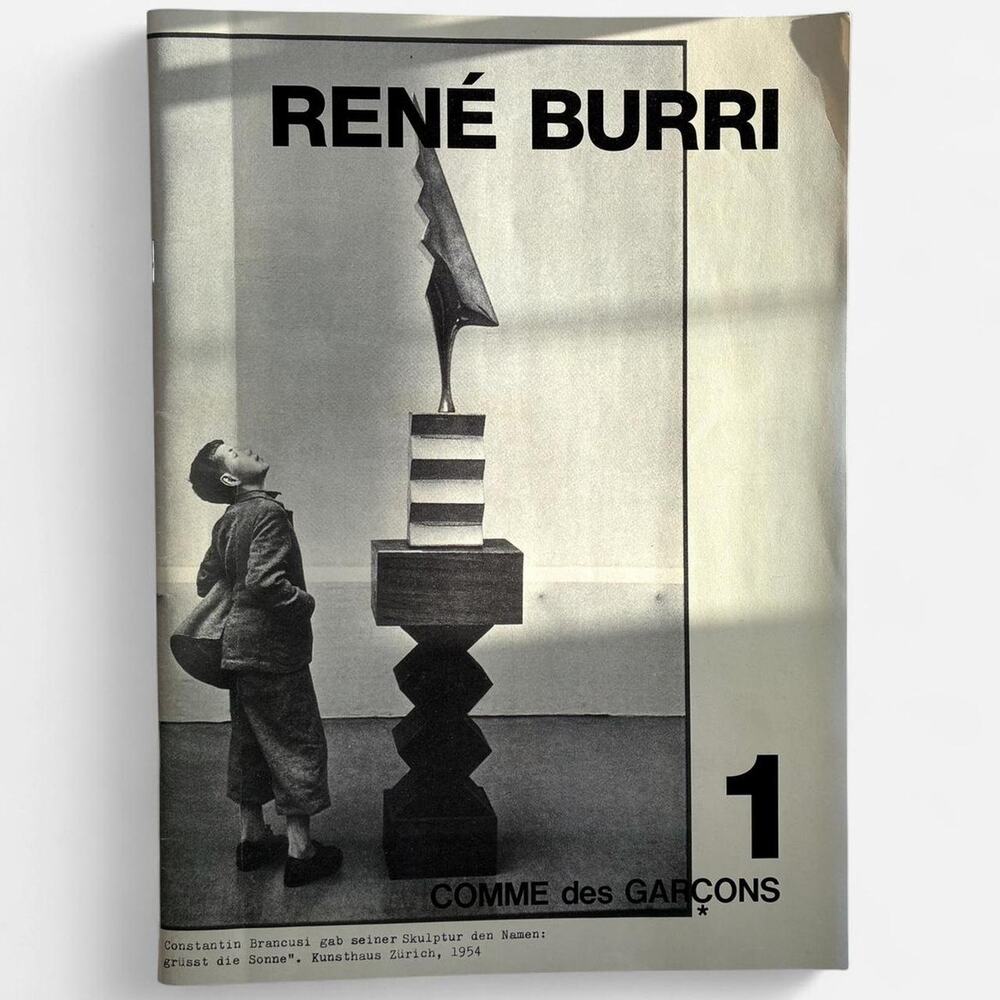 Comme des garçons Rene Burri Rei Kawakubo catalog